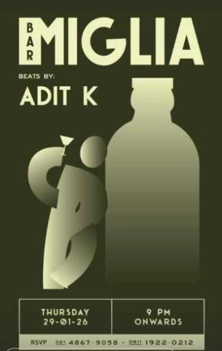BAR MIGLIA SENOPATI JAKARTA - THURSDAY