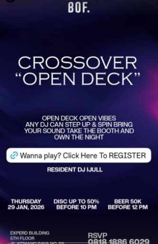 BOF KEMANG JAKARTA - CROSSOVER