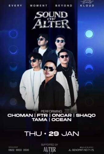 KLOUD SKY DINING & LOUNGE SENOPATI JAKARTA - SOUND OF ALTER