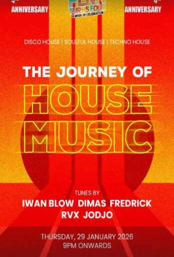 PENN JAKARTA - THE JOURNEY OF HOUSE MUSIC