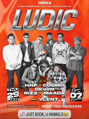 TEKIRA BLOK M JAKARTA - LUDIC