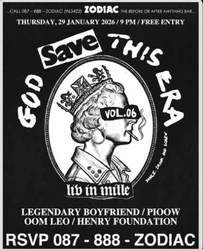 ZODIAC SENOPATI JAKARTA - GOD SAVE THIS ERA