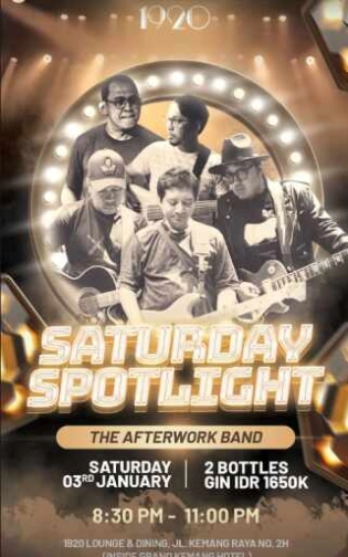 1920 LOUNGE KEMANG JAKARTA - SATURDAY SPOTLIGHT