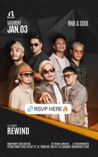 BLAZE SCBD JAKARTA - SATURDAY