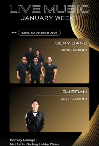 BONVOY LOUNGE KELAPA GADING JAKARTA - SATURDAY