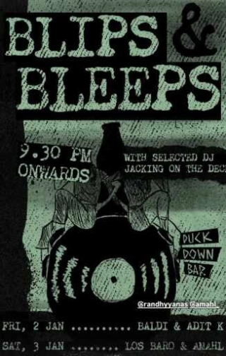 DUCK DOWN GUNAWARMAN JAKARTA - BLIPS & BLEEPS