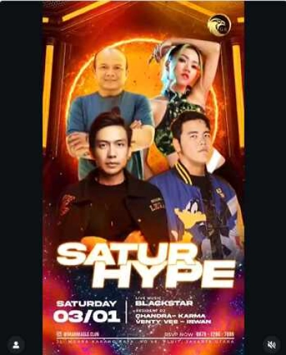 GRAND EAGLE CLUB PENJARINGAN JAKARTA - SATUR HYPE