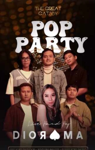 THE GREAT GATSBY SCBD JAKARTA - POP PARTY SATURDAY