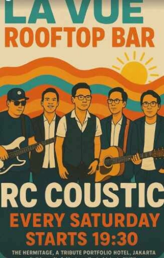 LA VUE ROOFTOP BAR MENTENG JAKARTA - SATURDAY