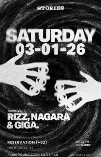 STORIES SCBD JAKARTA - SATURDAY