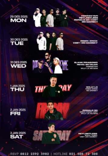 WHITE RABIT GATOT SUBROTO JAKARTA - SATURDAY