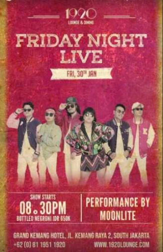 1920 LOUNGE KEMANG JAKARTA - FRIDAY NIGHT LIVE
