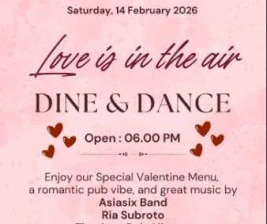 JAYA PUB MENTENG JAKARTA - LOVE IS IN THE AIR