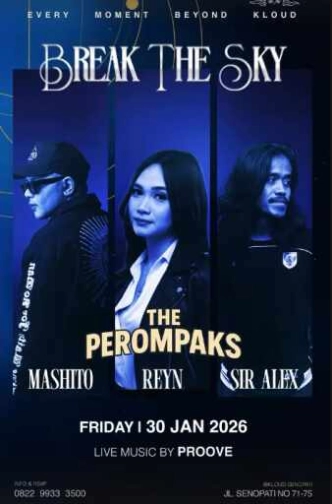 KLOUD SKY DINING & LOUNGE SENOPATI JAKARTA - BREAK THE SKY