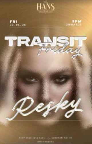 MR HANS BAR SENOPATI JAKARTA - TRANSIT FRIDAY