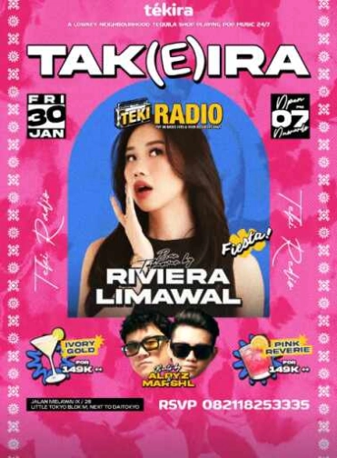 TEKIRA BLOK M JAKARTA - TAK(E)IRA