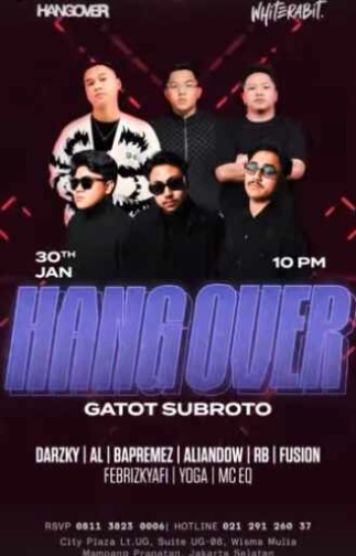 WHITE RABIT GATOT SUBROTO JAKARTA - HANG OVER