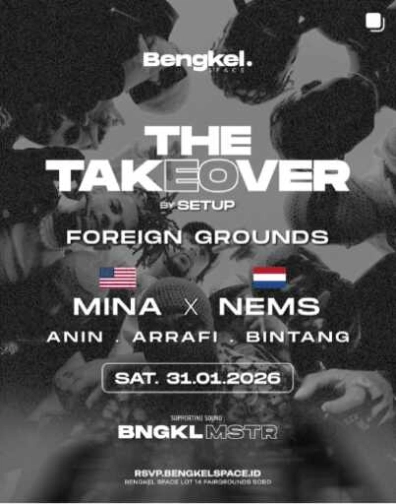 BENGKEL SCBD JAKARTA - THE TAKEOVER