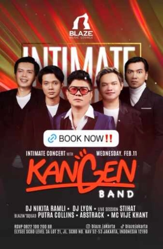 BLAZE SCBD JAKARTA - INTIMATE