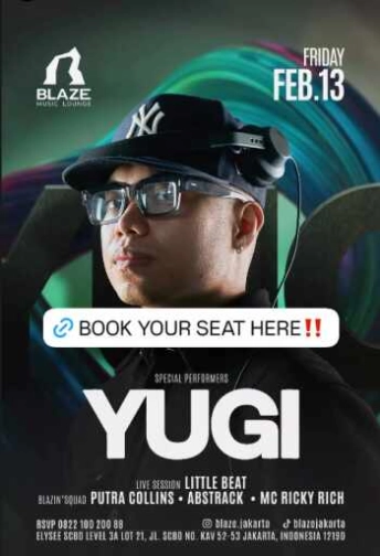 BLAZE SCBD JAKARTA - FRIDAY