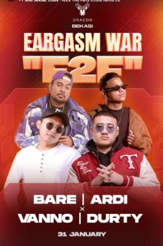 GOLD DRAGON BEKASI - EARGASM WAR