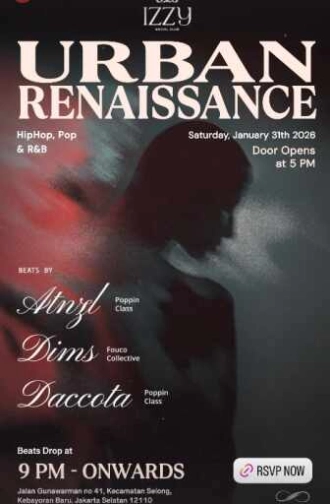 IZZY SOCIAL CLUB GUNAWARMAN JAKARTA - URBAN RENAISSANCE