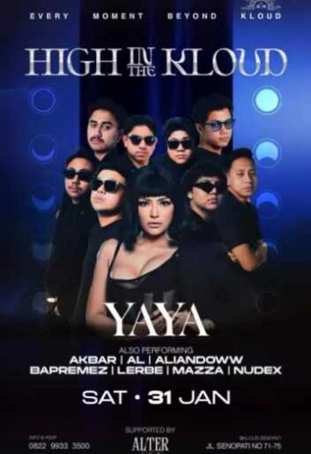 KLOUD SKY DINING & LOUNGE SENOPATI JAKARTA - HIGH IN THE KLOUD