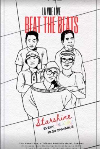 LA VUE ROOFTOP BAR MENTENG JAKARTA - BEAT THE BEATS