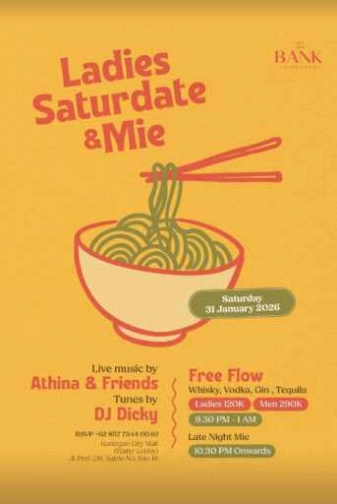 THE BANK KUNINGAN JAKARTA - SATURDATE