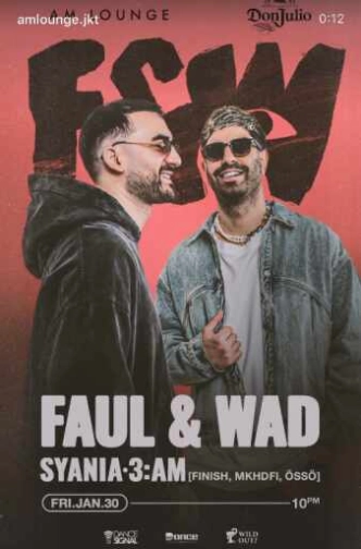 AM LOUNGE SCBD JAKARTA - FRIDAY