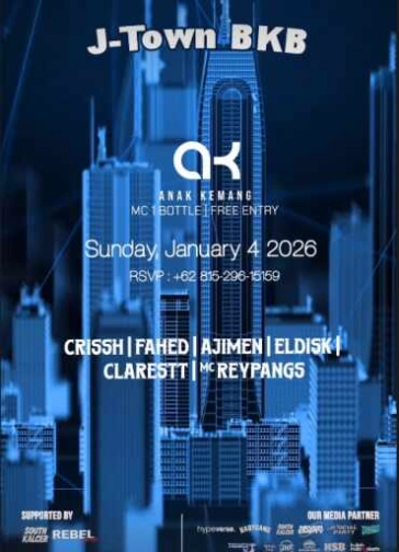 ANAK KEMANG CAFE JAKARTA - SUNDAY