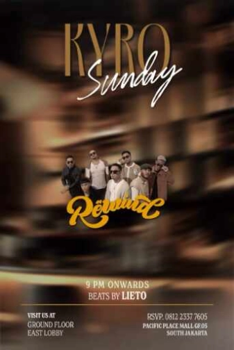 KYRO SCBD JAKARTA - SUNDAY
