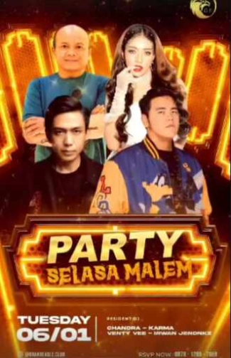 GRAND EAGLE CLUB PENJARINGAN JAKARTA - PARTY SELASA MALEM