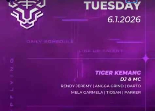 GOLDEN TIGER KEMANG JAKARTA - TUESDAY