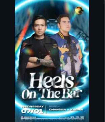 GRAND EAGLE CLUB PENJARINGAN JAKARTA - HEELS ON THE BAR