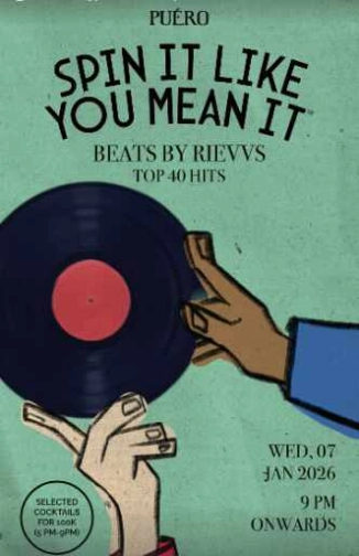 PUERO SENOPATI JAKARTA - SPIN IT LIKE YOU MEAN IT