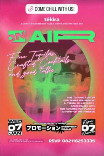 TEKIRA BLOK M JAKARTA - WEDNESDAY