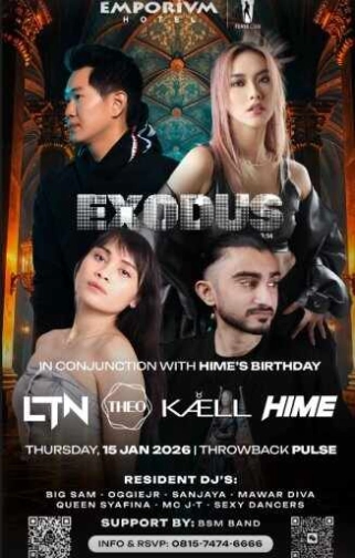EMPORIUM TEASE CLUB JAKARTA - EXODUS