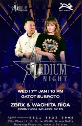 WHITE RABIT GATOT SUBROTO JAKARTA - STADIUM NIGHT