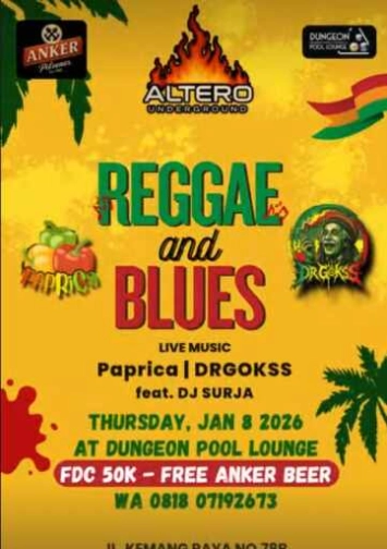 AMIGOS KEMANG JAKARTA - REGGAE AND BLUES