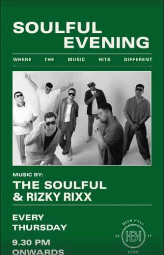 BEER HALL SCBD JAKARTA - SOULFUL EVENING