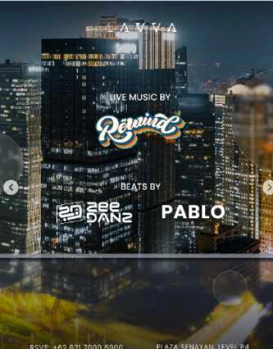 LAVVA SENAYAN JAKARTA - THURSDAY