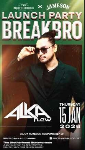 THE BROTHERHOOD GUNAWARMAN JAKARTA - LAUNCH PARTY BREAKBRO