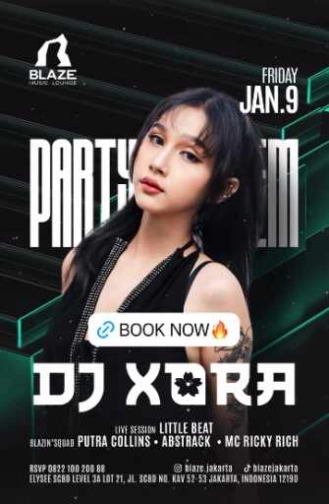 BLAZE SCBD JAKARTA - FRIDAY