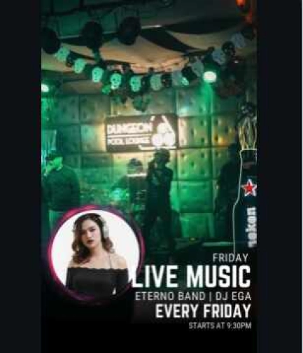 DUNGEON POOL LOUNGE KEMANG JAKARTA - FRIDAY