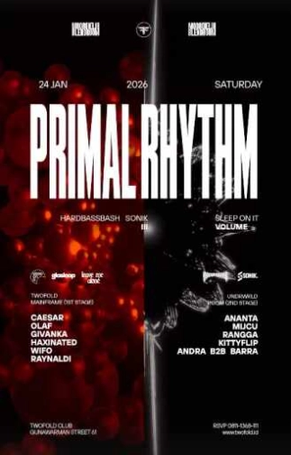 TWO FOLD GUNAWARMAN JAKARTA - PRIMAL RHYTHM