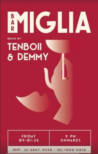 BAR MIGLIA SENOPATI JAKARTA - FRIDAY