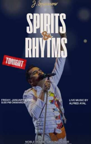 J.SPARROW KUNINGAN JAKARTA - SPIRITS & RHYTMS