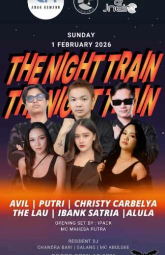 ANAK KEMANG CAFE JAKARTA - THE NIGHT TRAIN