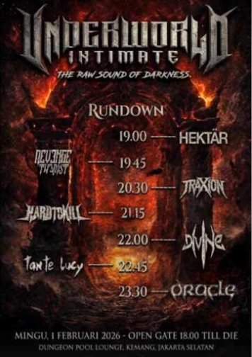 DUNGEON POOL LOUNGE KEMANG JAKARTA - UNDERWORLD INTIMATE